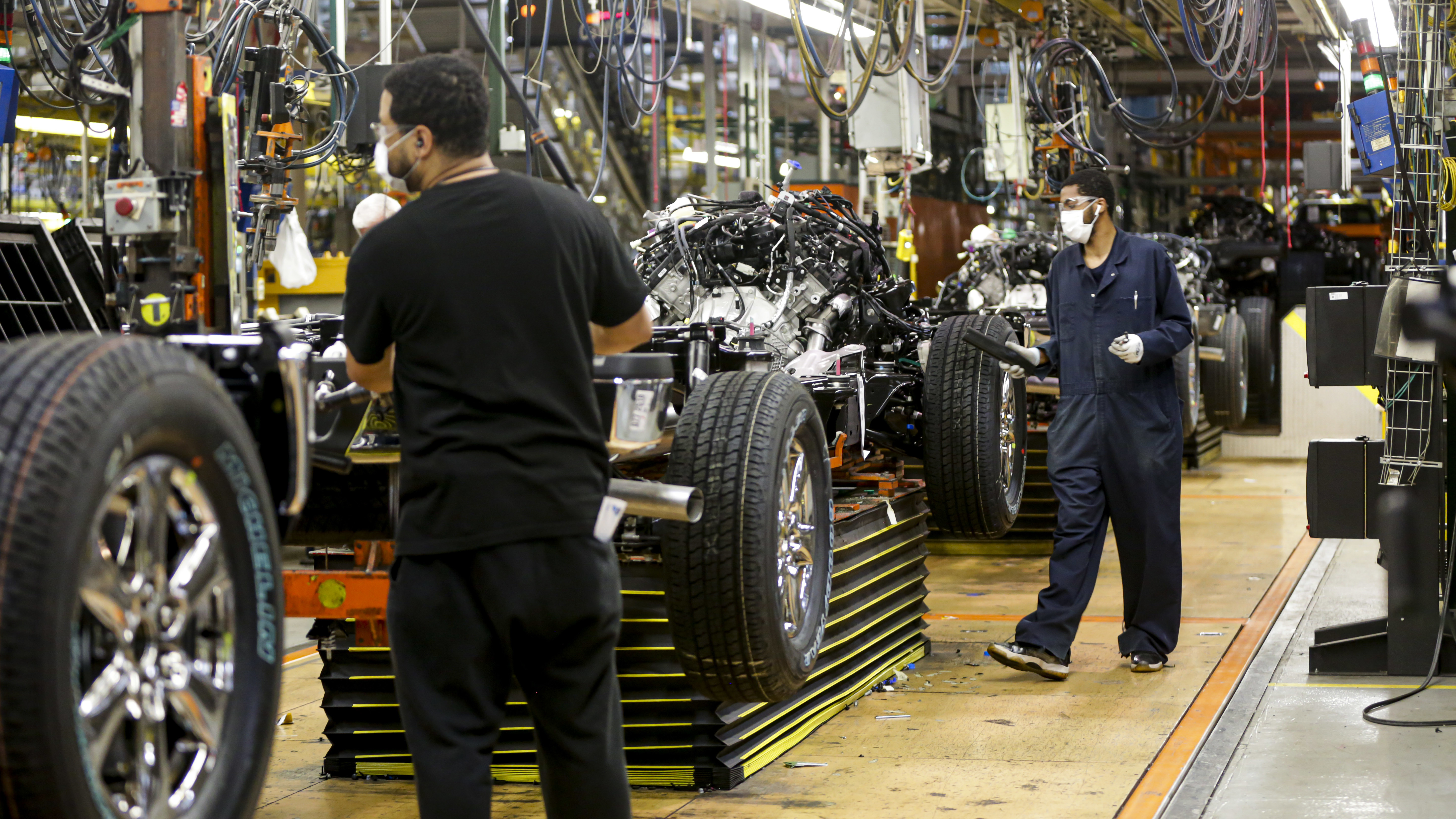 Ford brought 71,000 workers back on Monday in North America. (Ford Motor Co.)