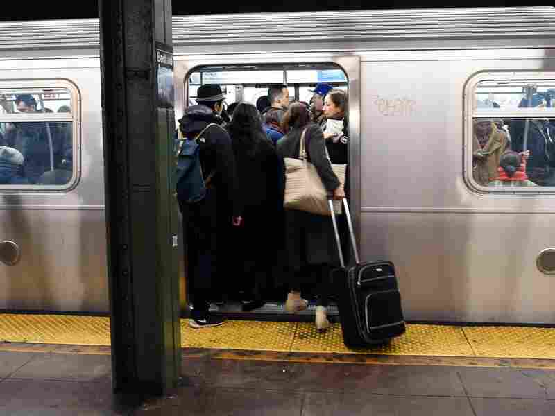 Subways can get crowded.