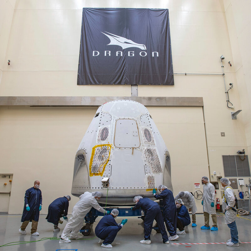 The Astronauts Spacex Crew Dragon Capsule Are Returning To Earth Npr