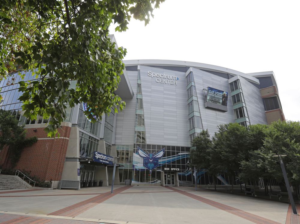 The Spectrum Center in downtown Charlotte, N.C., is the site of the Republican National Convention in 2020. (AP)