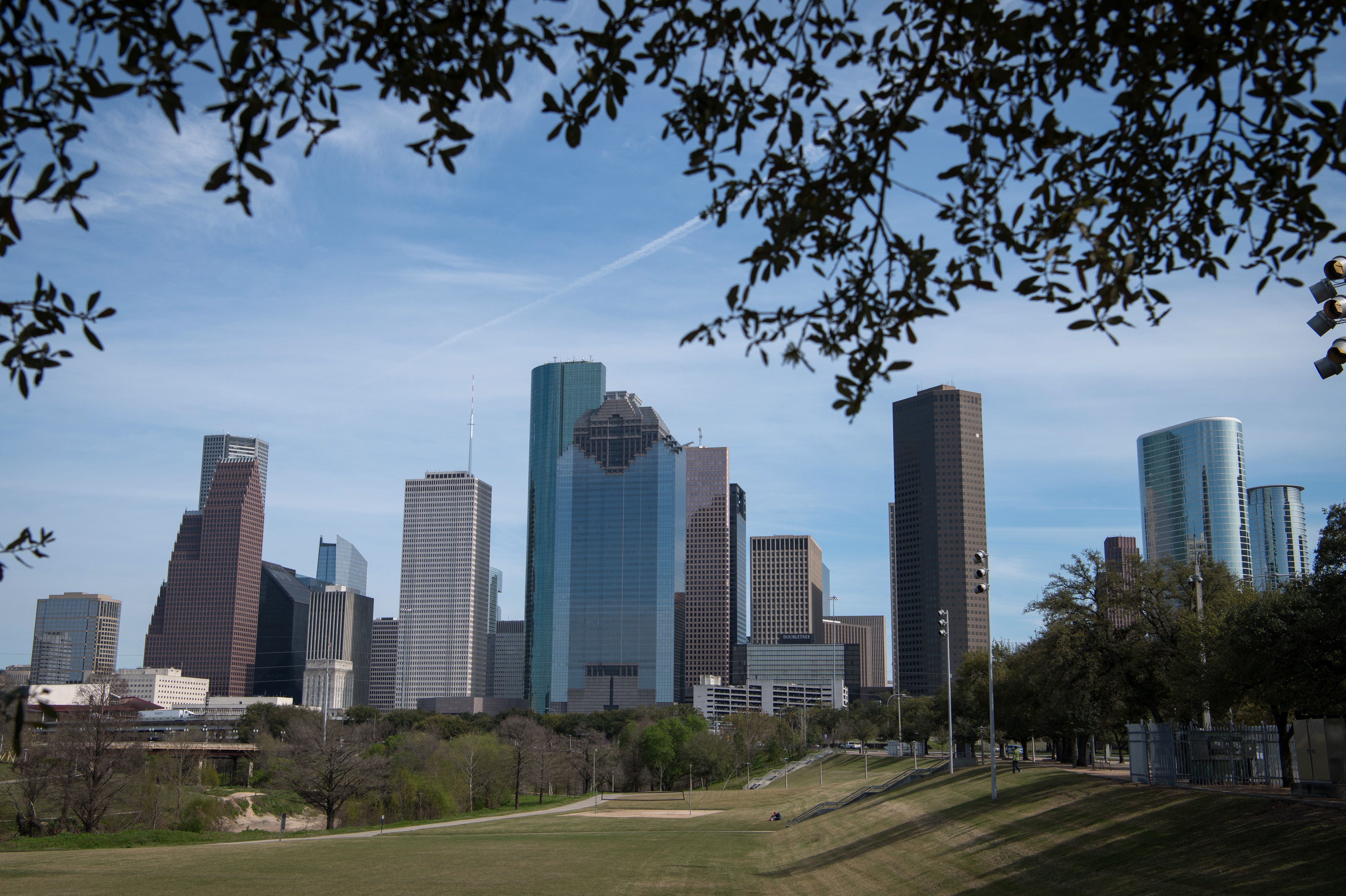 Downtown Houston, Texas in 2019. (AFP via Getty Images)