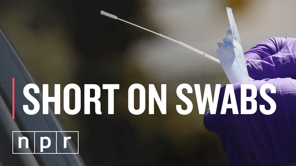 VIDEO: What The U.S. Is Doing About Its Testing Swab Shortage