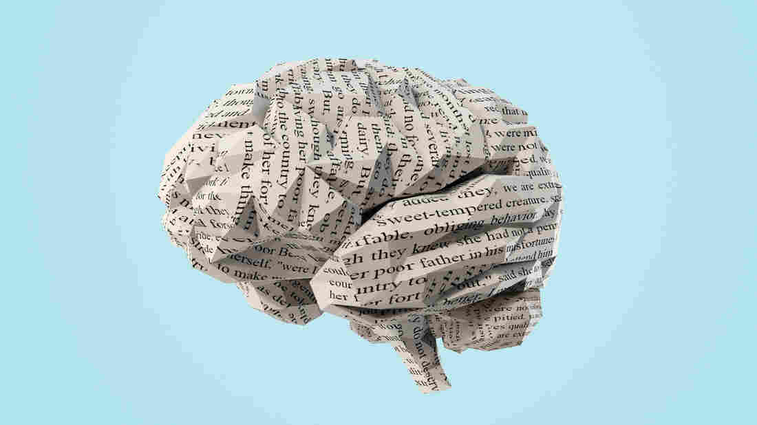 Image of crumpled paper that looks like a brain