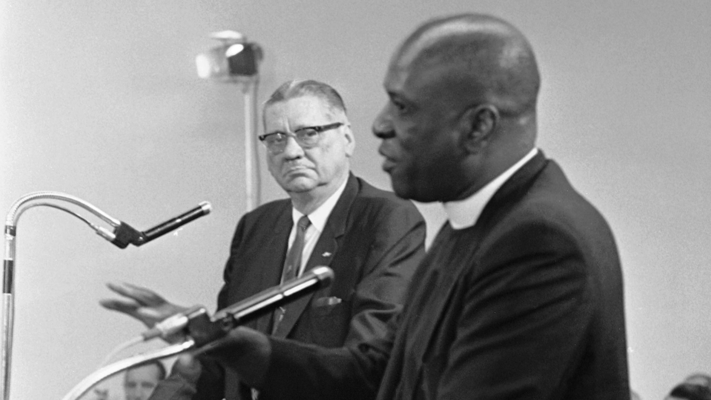 The History Behind 'When The Looting Starts, The Shooting Starts' NPR