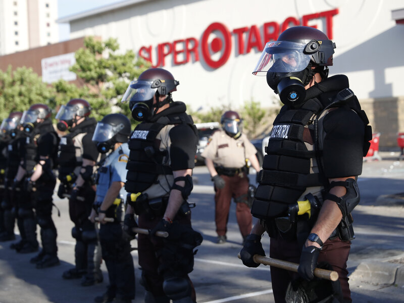 Target Says It Will Temporarily Close Stores In Several States As Protests Continue Npr