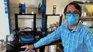 Music Teacher's 'Weekend' Project Turns Into Almost 40,000 Face Shields