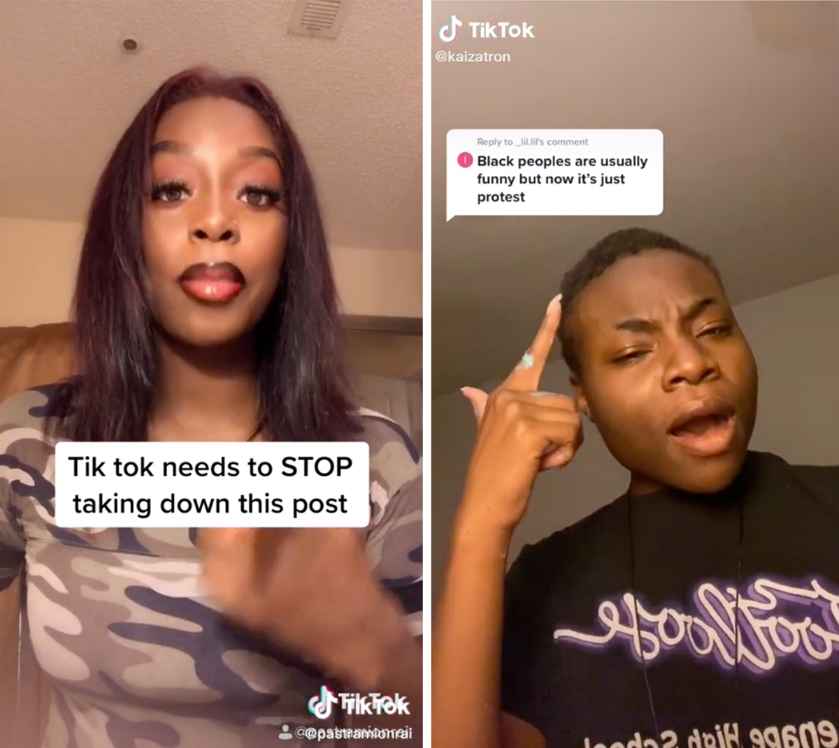 TikTok Pivots From Dance Moves To A Racial Justice Movement : NPR