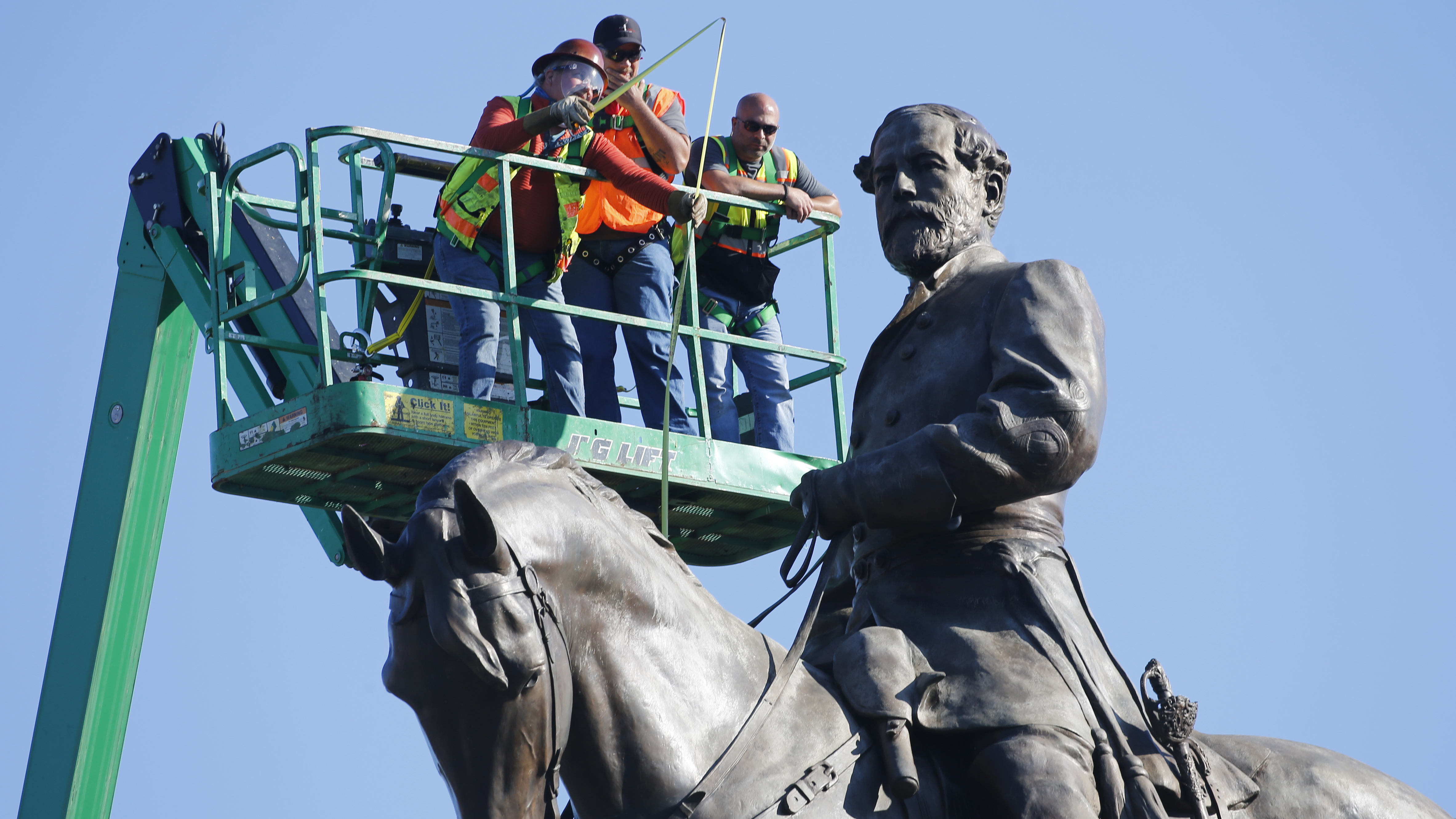 Protests are bringing down Confederate monuments around the South