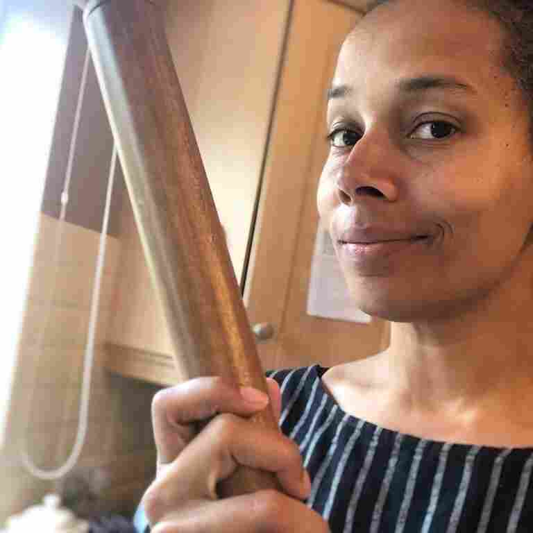 Rhiannon Giddens making pasta
