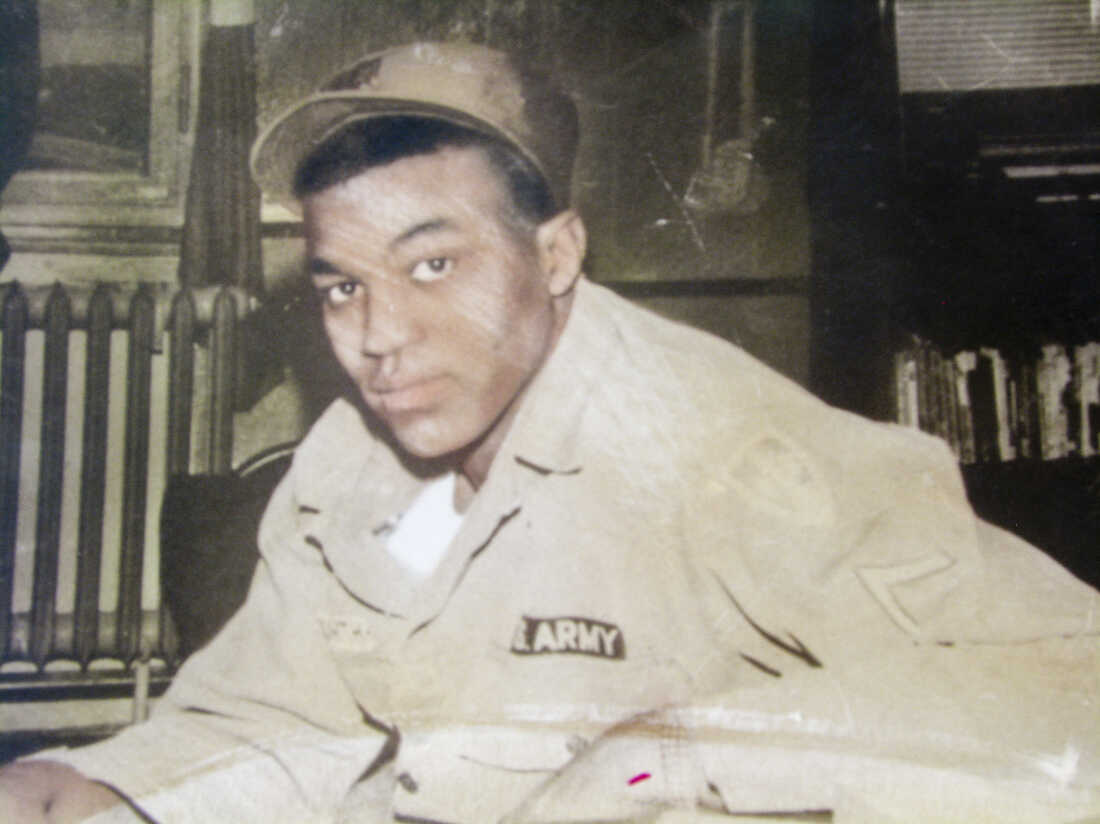 Roman Ducksworth in uniform. The Army corporal was shot to death by a white Mississippi police officer in 1962.