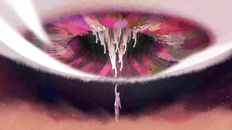 Artwork by Leonardo Santamaria.
