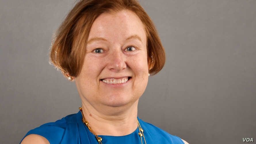 Voice of America Director Amanda Bennett in a photo from the VOA's website. (VOA)