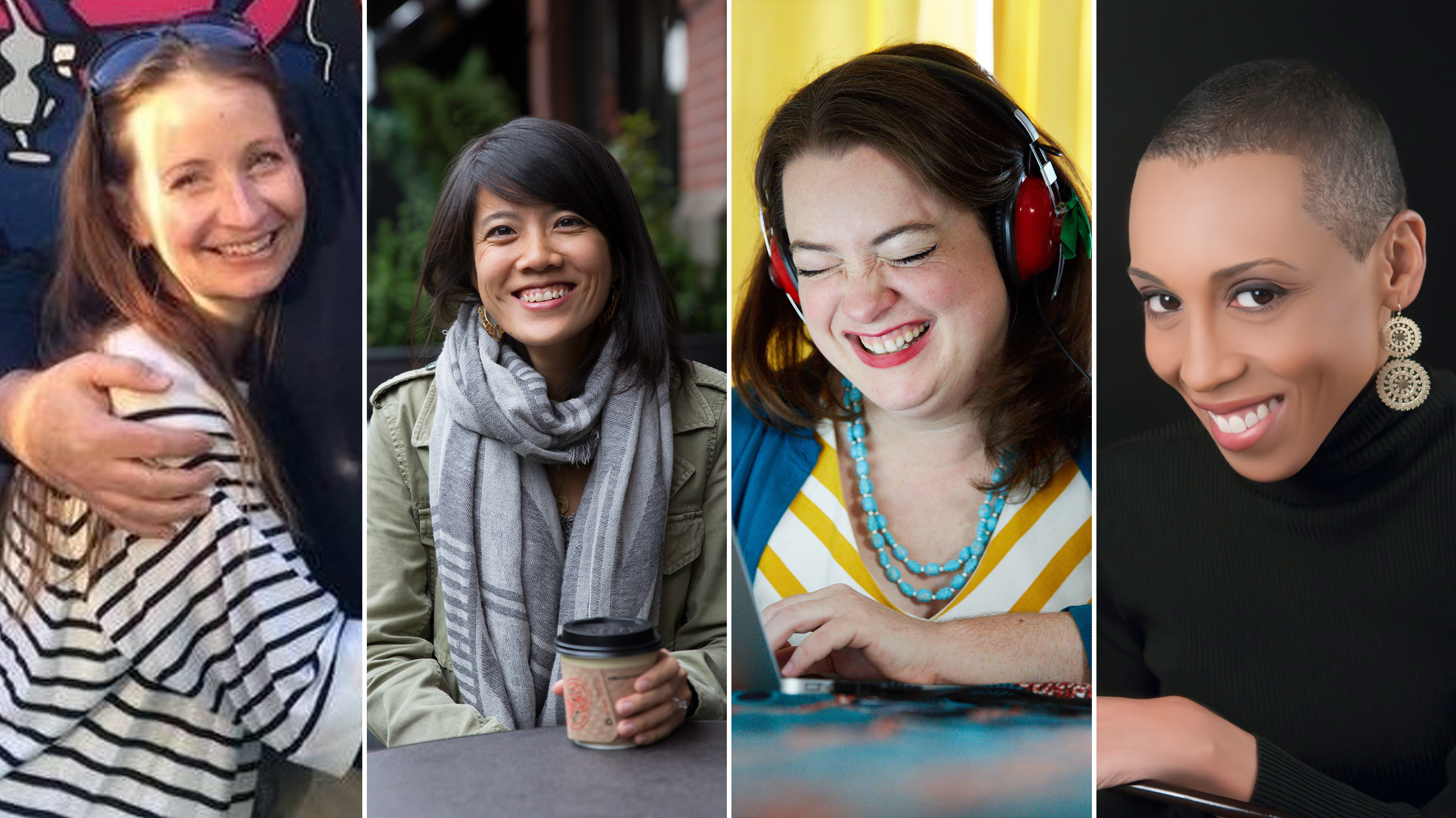 The contest judges (Juanita Giles, Corey Hayes, Kelly Davidson, Christine Simmons/Scholastic)