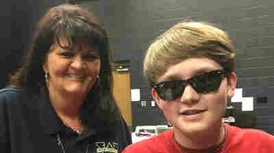 He Went Blind Before High School. His Teacher Aide Thanks Him For 'Saving' Her