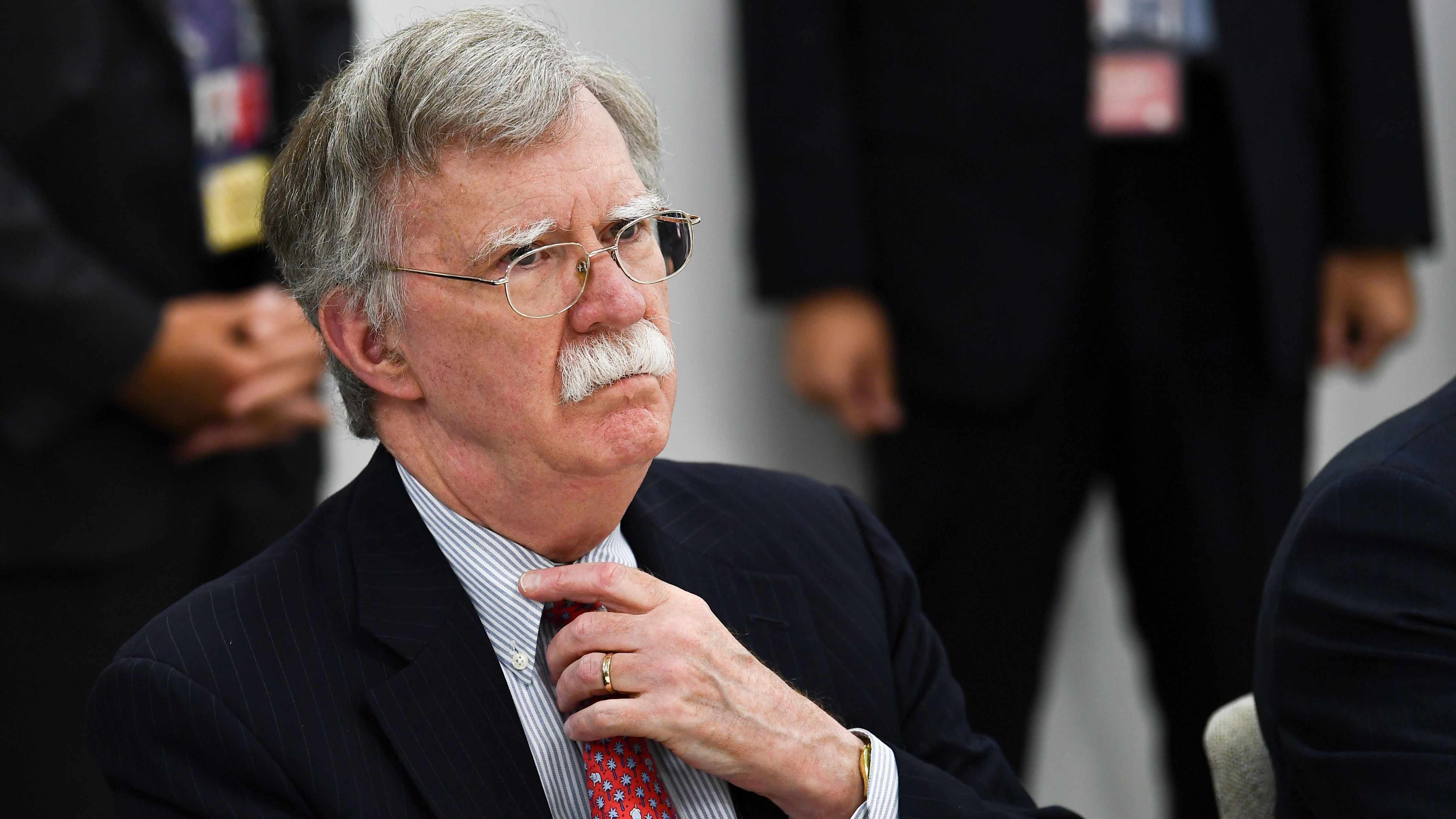 John Bolton, pictured in June 2019 in Japan, talked with NPR about his time in the White House as national security adviser. (AFP via Getty Images)