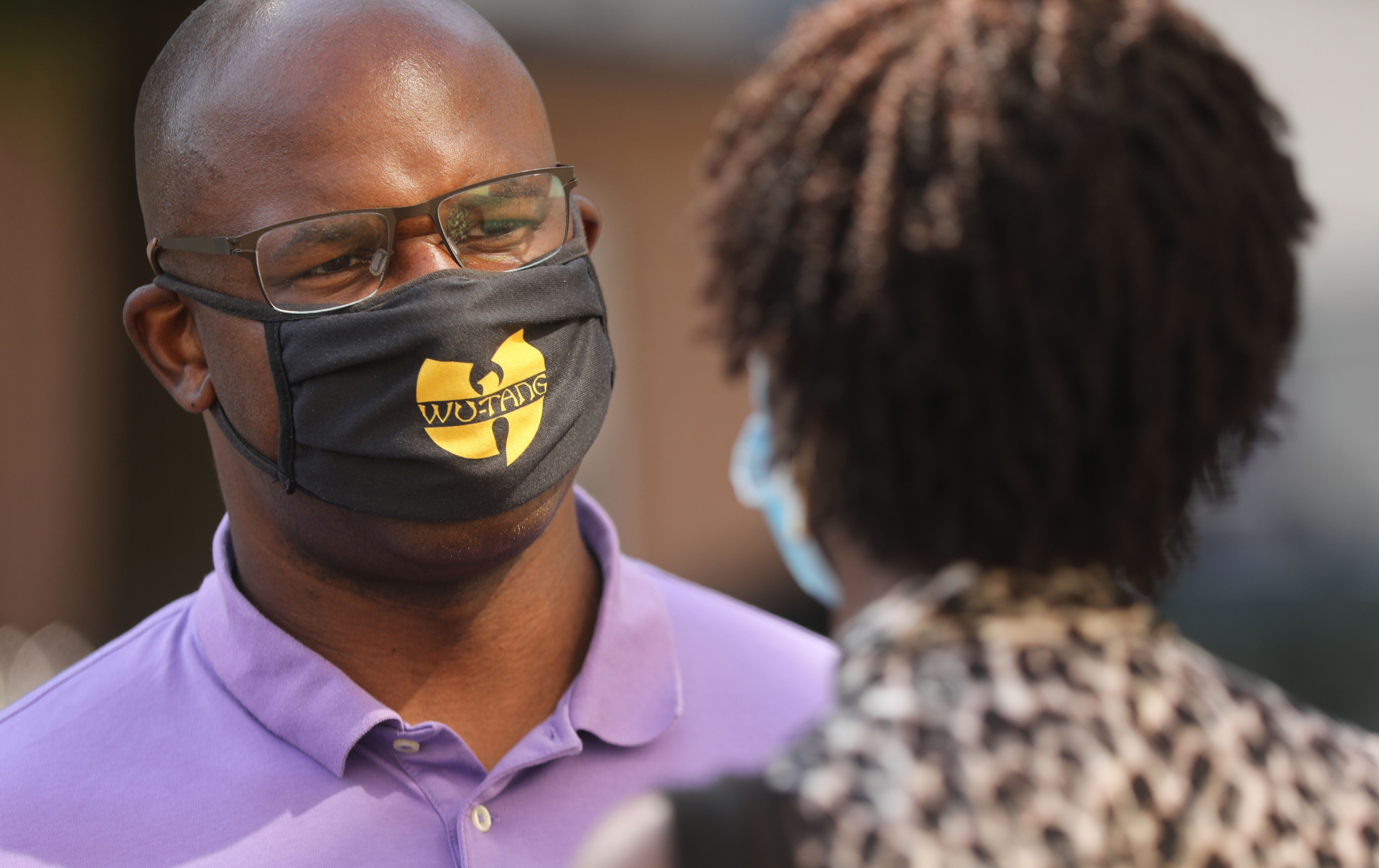 Former middle school principal Jamaal Bowman, a progressive Democrat, is well ahead of longtime Rep. Eliot Engel in their primary. (Getty Images)