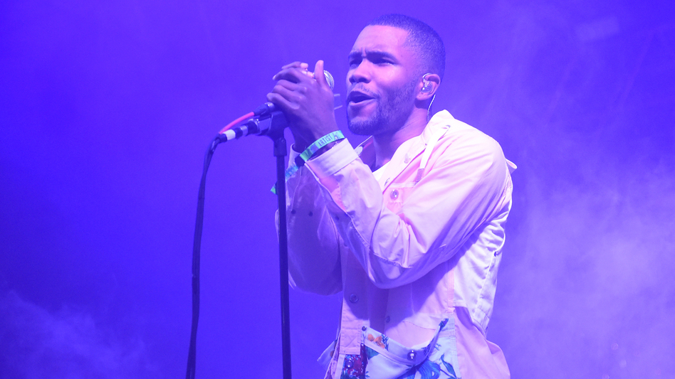 Frank Ocean's song "Nights" is on Gerrick D. Kennedy's Pride playlist, which includes songs he says "remind me to stand in my power as a Black queer man in America." (Jason Merritt/Getty Images)