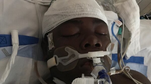 Cornelius Fredericks, 16, was held down on the ground with the weight of the employees on him for about 12 minutes.