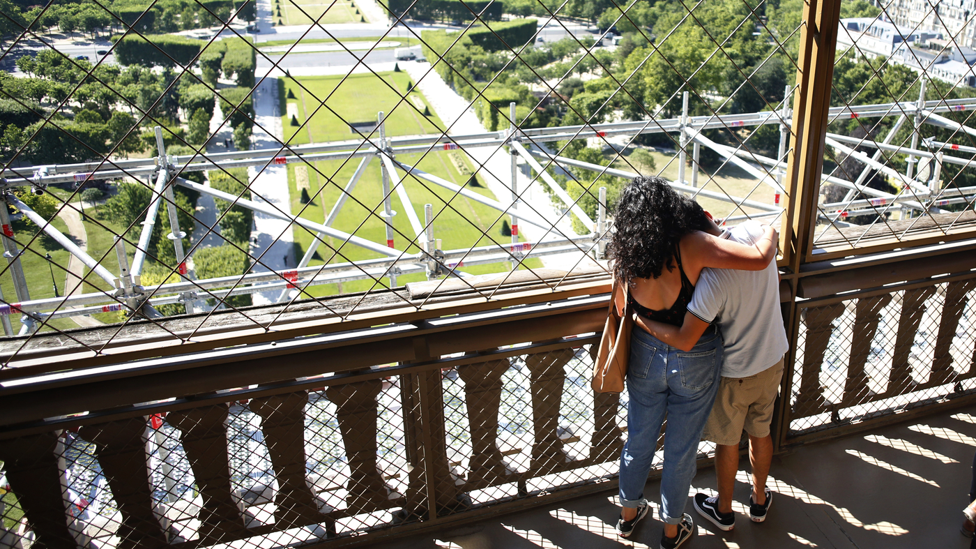 Eiffel Tower Reopens In Paris After A 3Month Shutdown Coronavirus