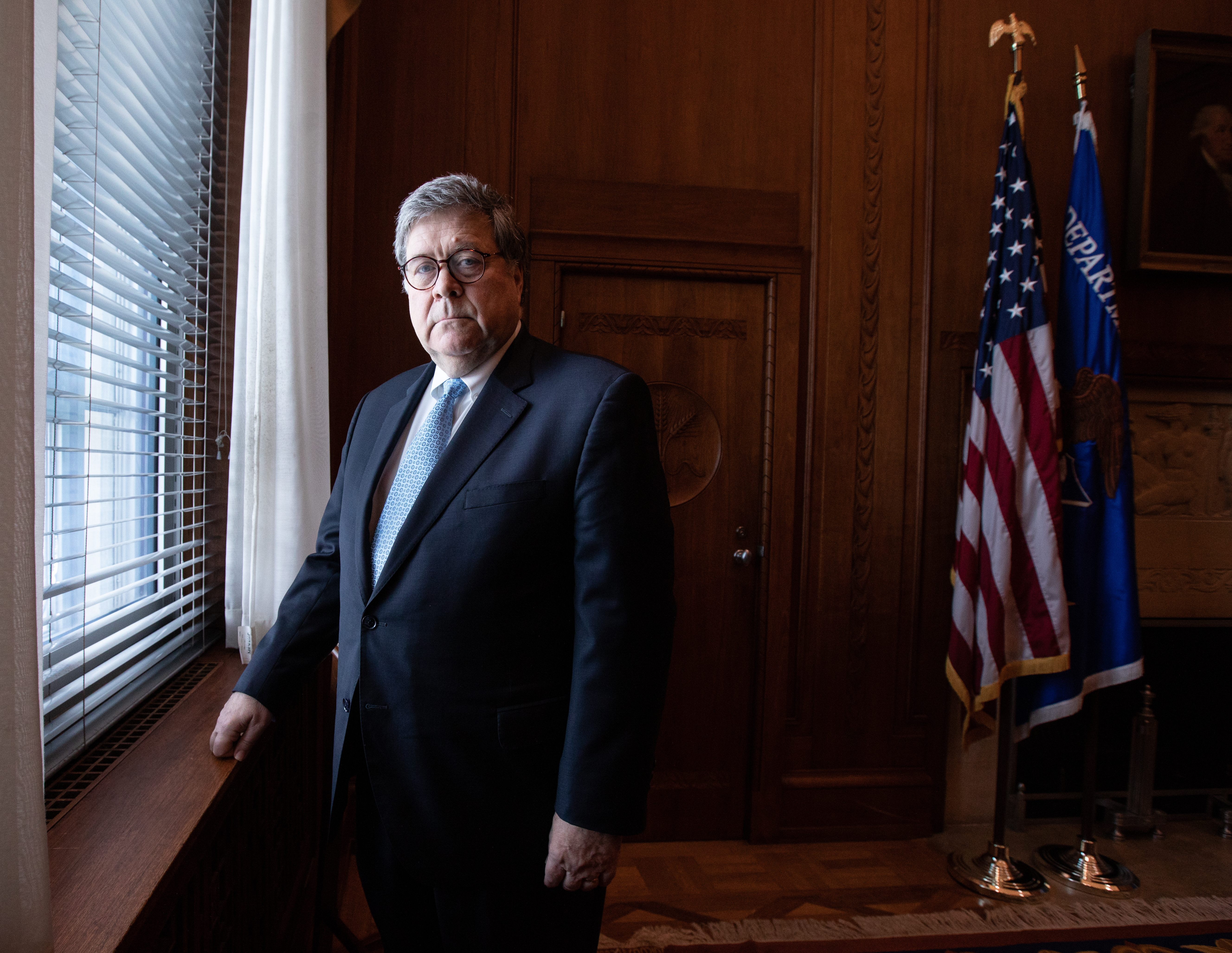 Attorney General Barr says DOJ acts independent of Trump interests
