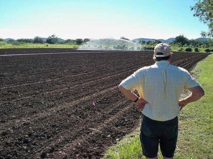Kevin Montgomery at a Farm