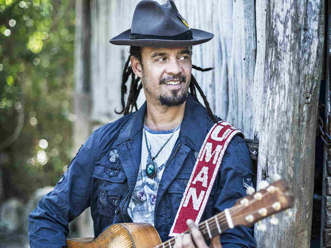 Michael Franti photographed in Riviera Maya, Mexico, in Feb. 17, 2018.