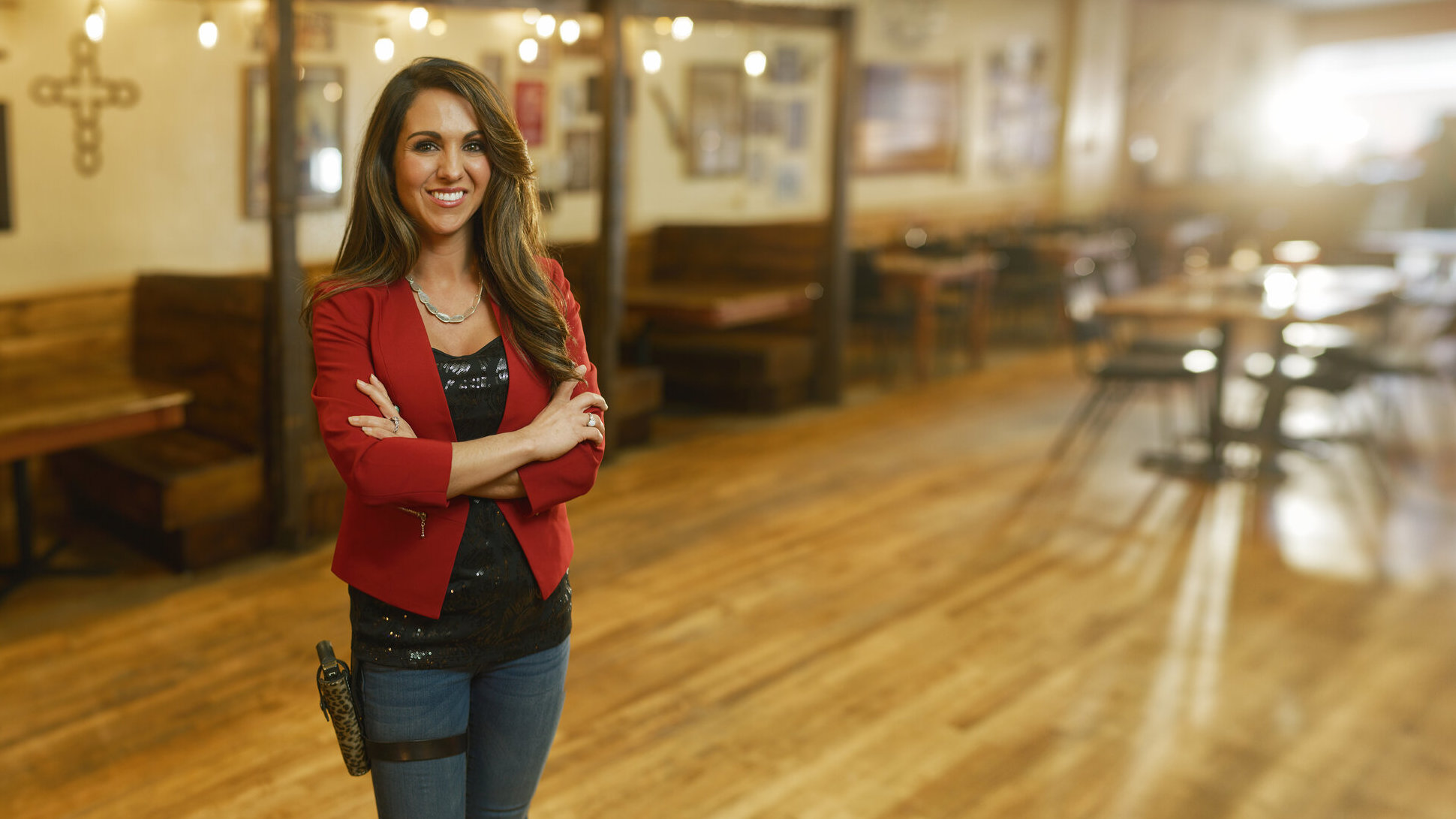 Lauren Boebert, a restaurant owner in Colorado, will now be the Republican nominee in Colorado's 3rd District. She ousted five-term Congressman Scott Tipton on Tuesday night. (Lauren Boebert campaign website)
