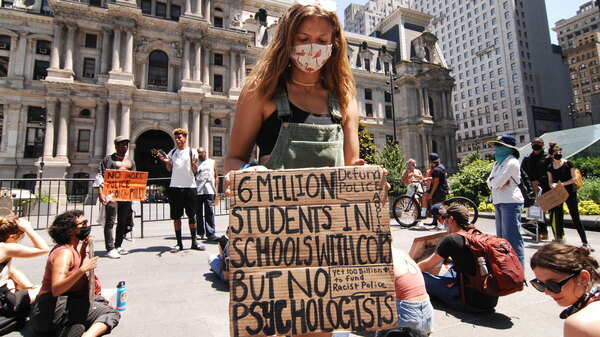 Youth from across Philadelphia gathered in front of City Hall June 9 to protest police brutality and voice their concerns and vision for the future. According to recent research cited by the CDC, nearly half of all Americans between 18 and 29 report symptoms of anxiety or depression.