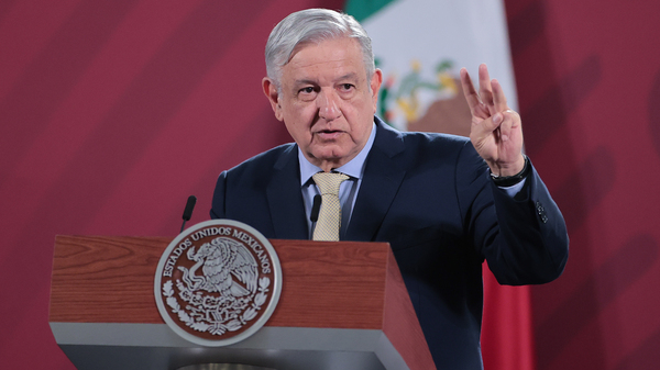 Mexican President Andrés Manuel López Obrador, seen here last month in Mexico City, visits President Trump at the White House this week.