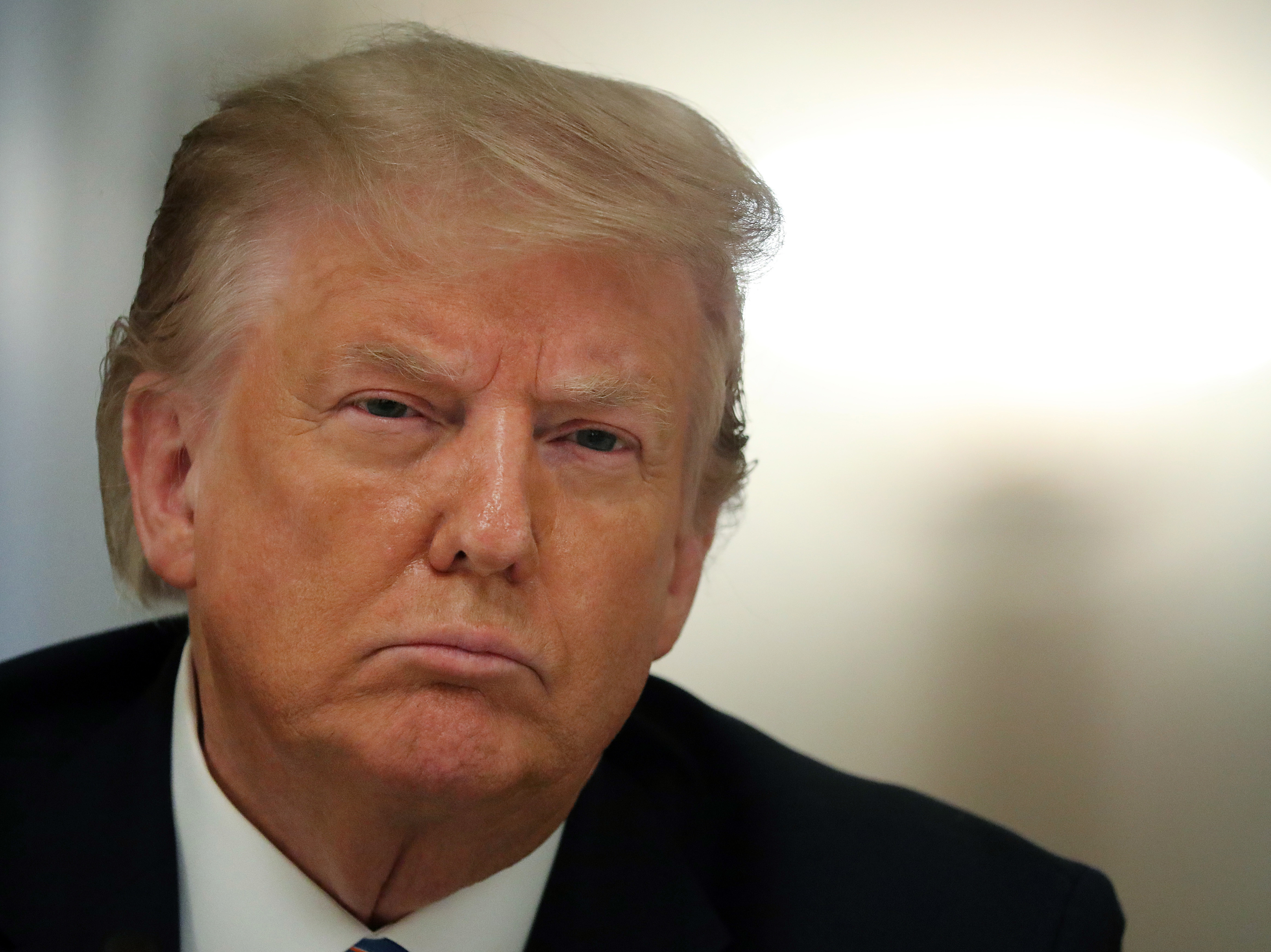 President Trump participates in a White House event Tuesday on how to safely reopen schools during the coronavirus pandemic. (Getty Images)