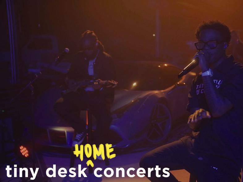 Roddy Ricch plays a Tiny Desk (home) concert. (NPR)