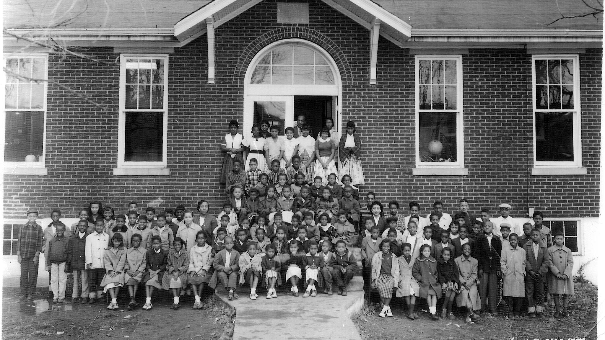 In the early 1900s, educator Booker T. Washington and Sears Roebuck president Julius Rosenwald built schools across the South for African American students. May