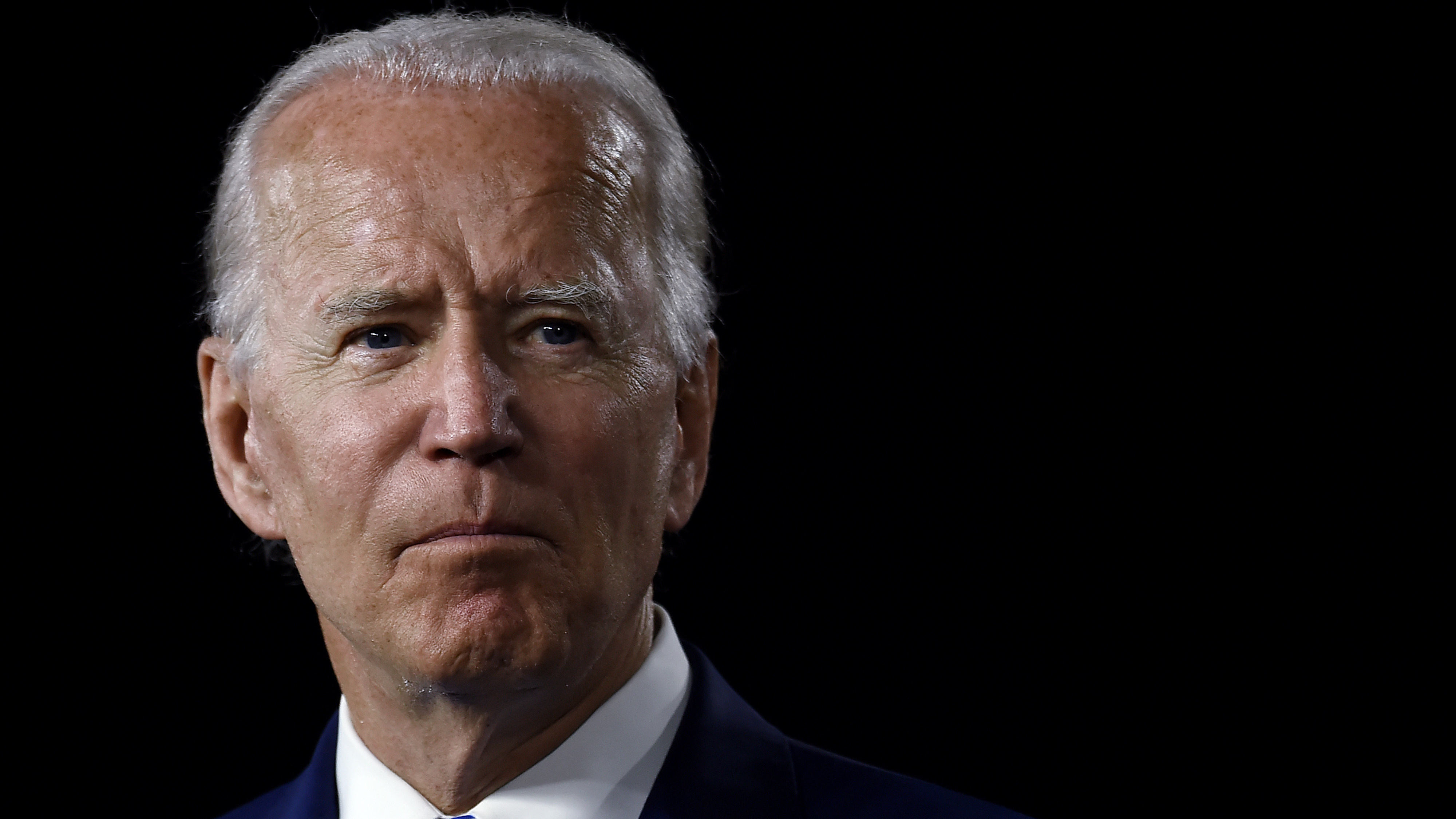 Presumptive Democratic presidential nominee Joe Biden is seen on July 14. (AFP via Getty Images)