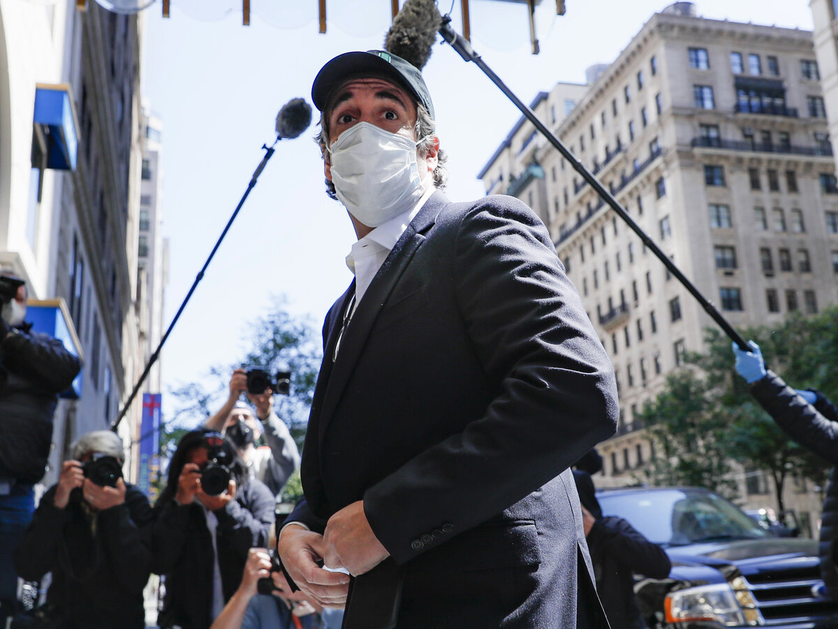 Cohen ordered back to jail