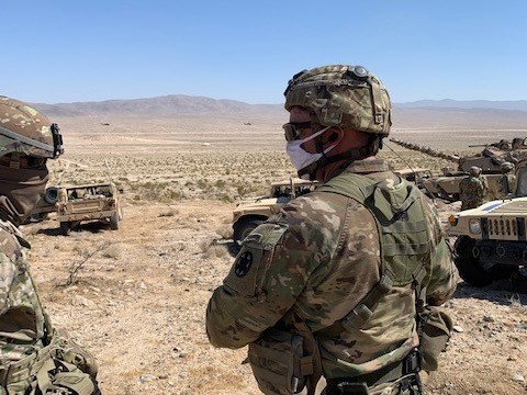U.S. Army To Soldiers As Training Resumes: 'Get Your Masks On'