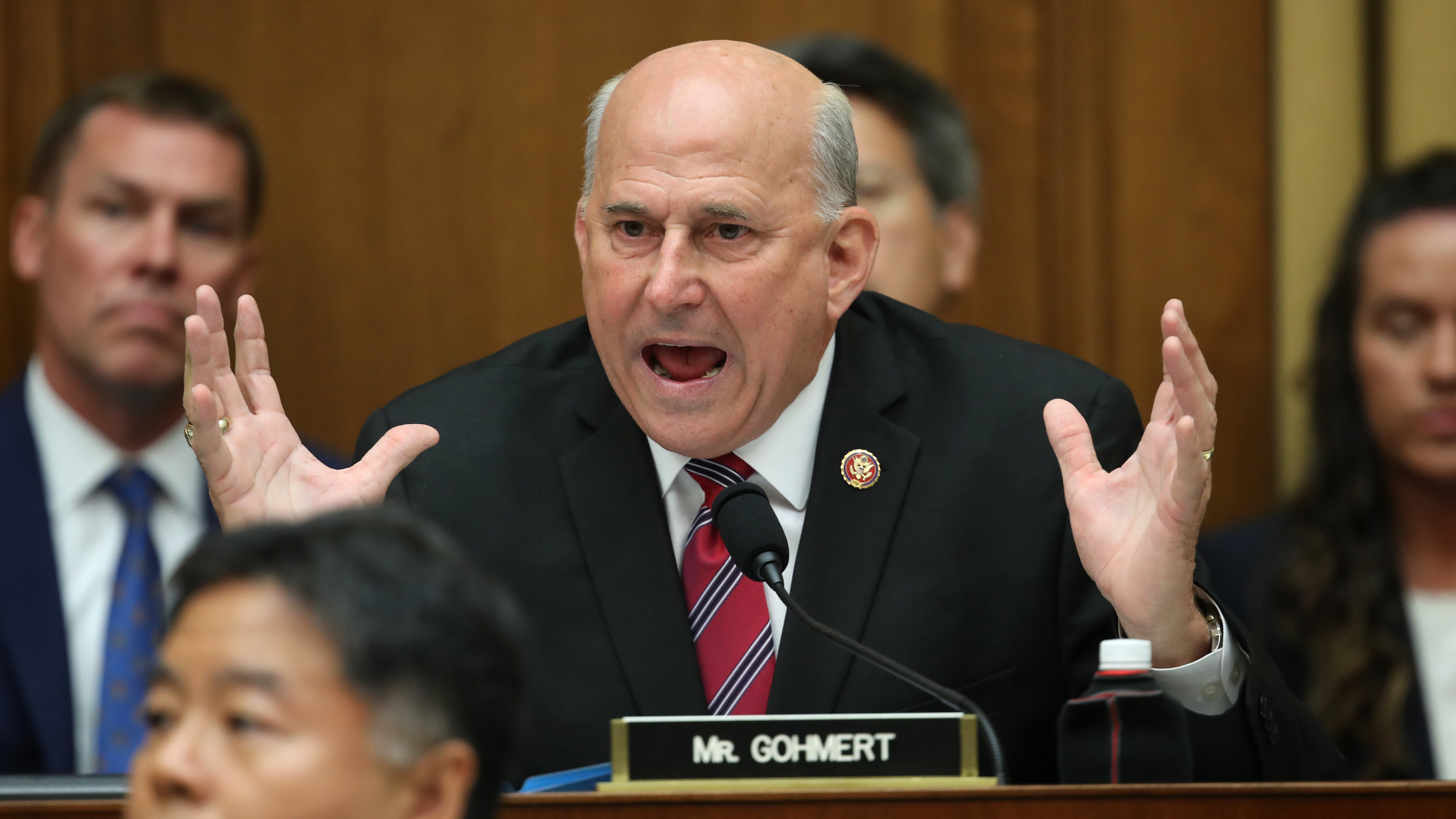 U.S. Rep. Louie Gohmert, R-Texas, a member of the House Judiciary Committee, tested positive for the coronavirus during a routine screening at the White House.