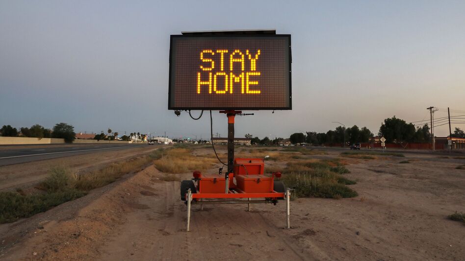 Imperial County, California, is rural but has been hard hit by the COVID-19 pandemic. Dr. Deborah Birx warned that the U.S. epidemic is in a "new phase." (Mario Tama/Getty Images)