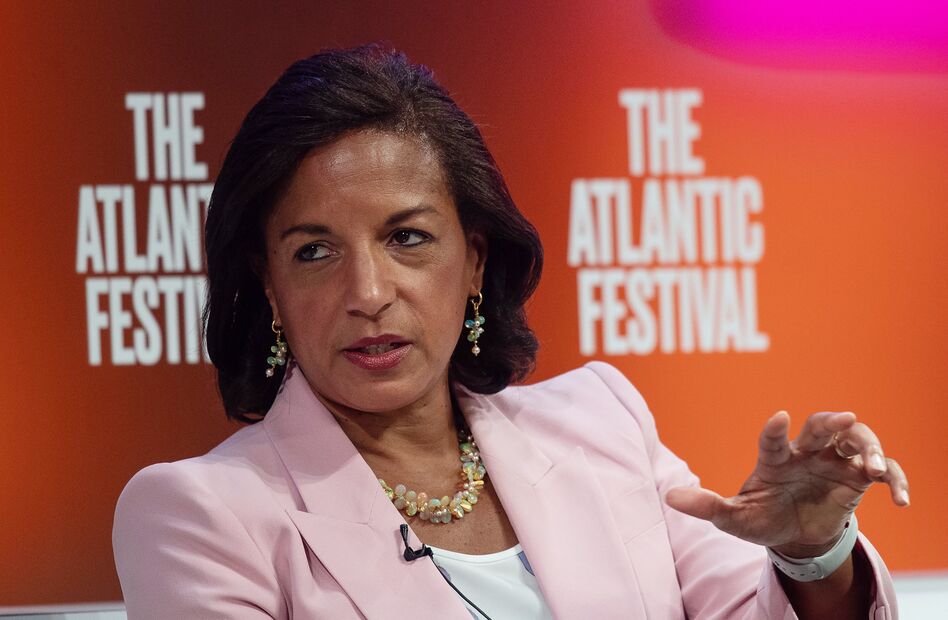 Former national security adviser Susan Rice, seen here at the Atlantic Festival in 2019, is on Joe Biden's vice presidential shortlist.
