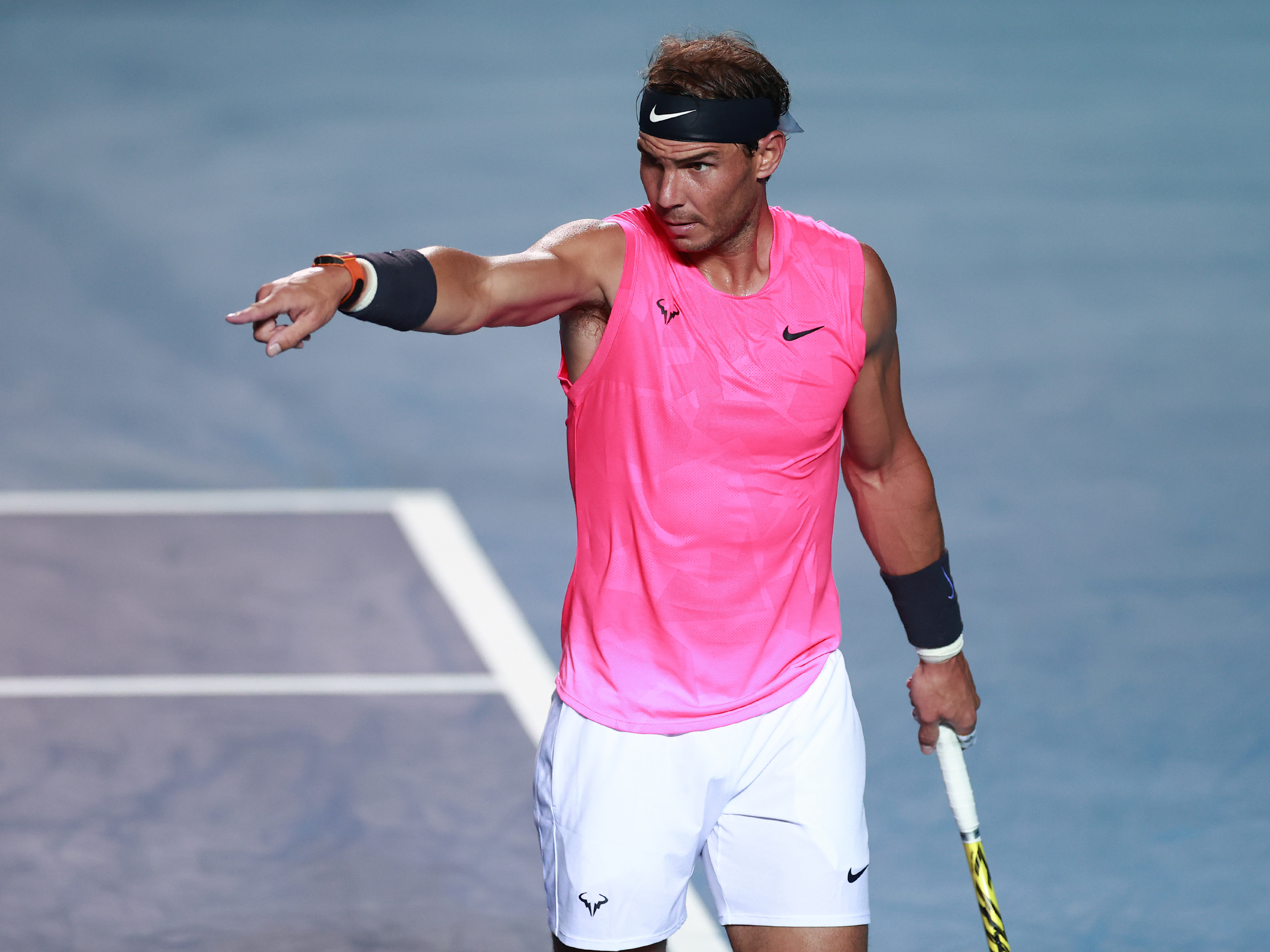 Rafael nadal pink shirt on sale