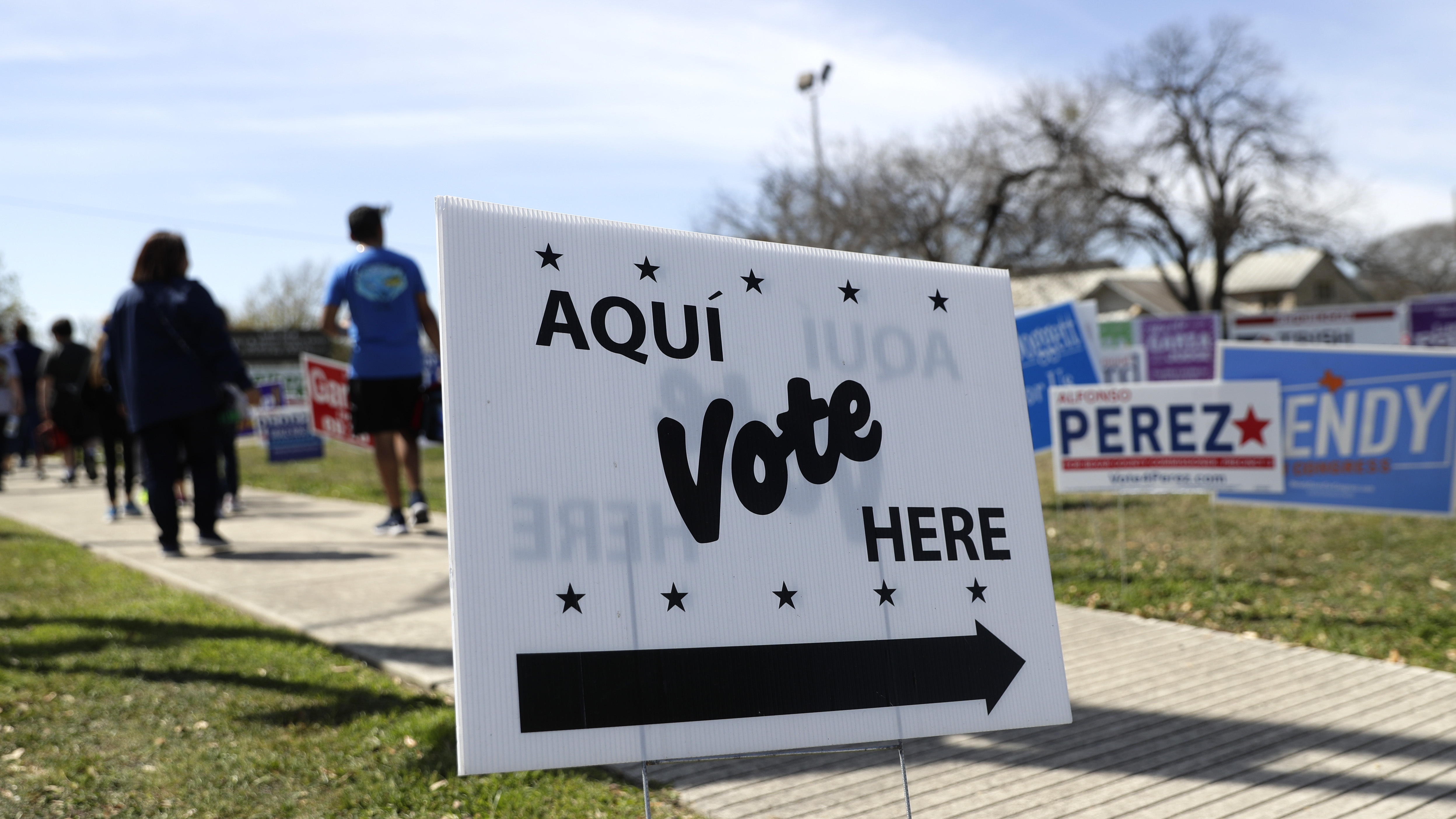 Drive-Through Voting? Texas Gets Creative In Its Scramble For Polling Places