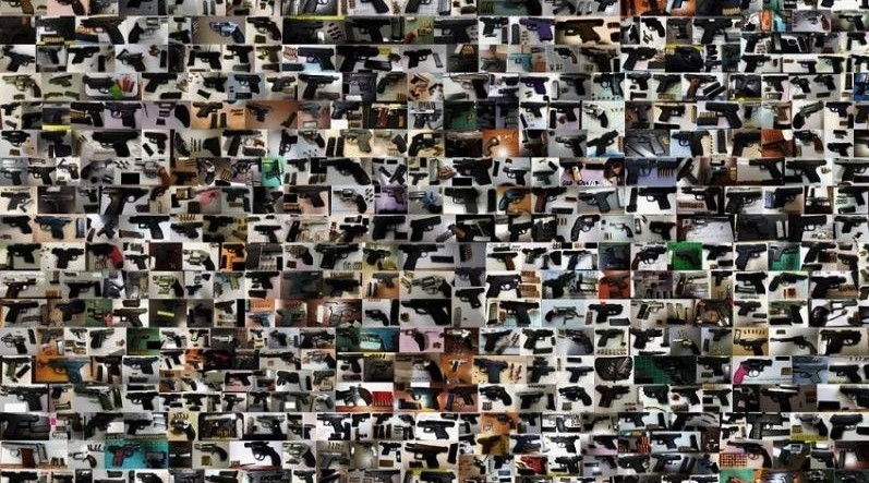 The TSA reports that officers seized more than 300 guns from backpacks, shoulder bags, purses and other carry on baggage in July, a rate of 15.3 guns for every one million people screened.