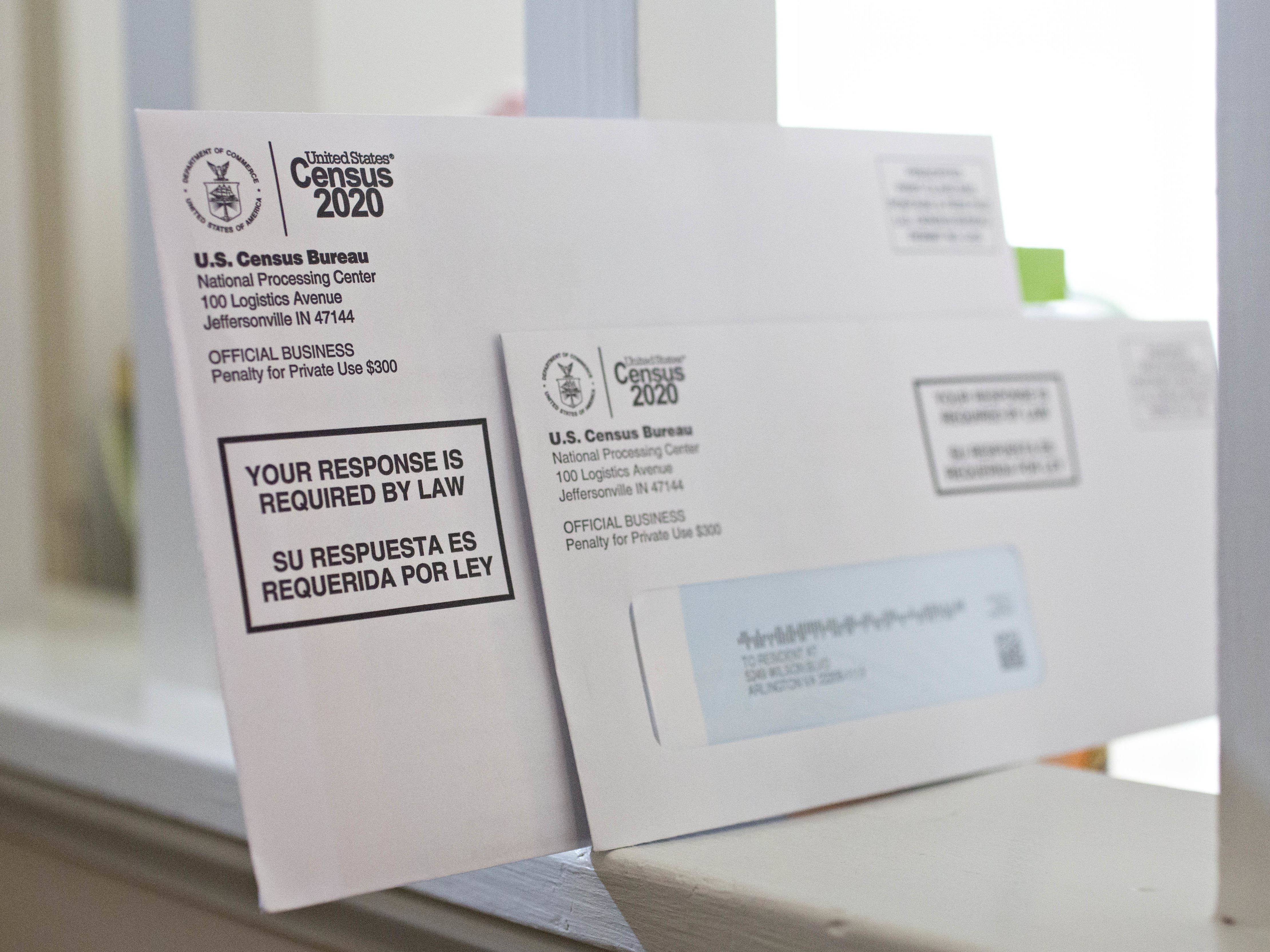 Amid mail delivery delays, the U.S. Census Bureau is planning to send additional paper forms to some households that have not yet responded to the 2020 census. (Bloomberg via Getty Images)