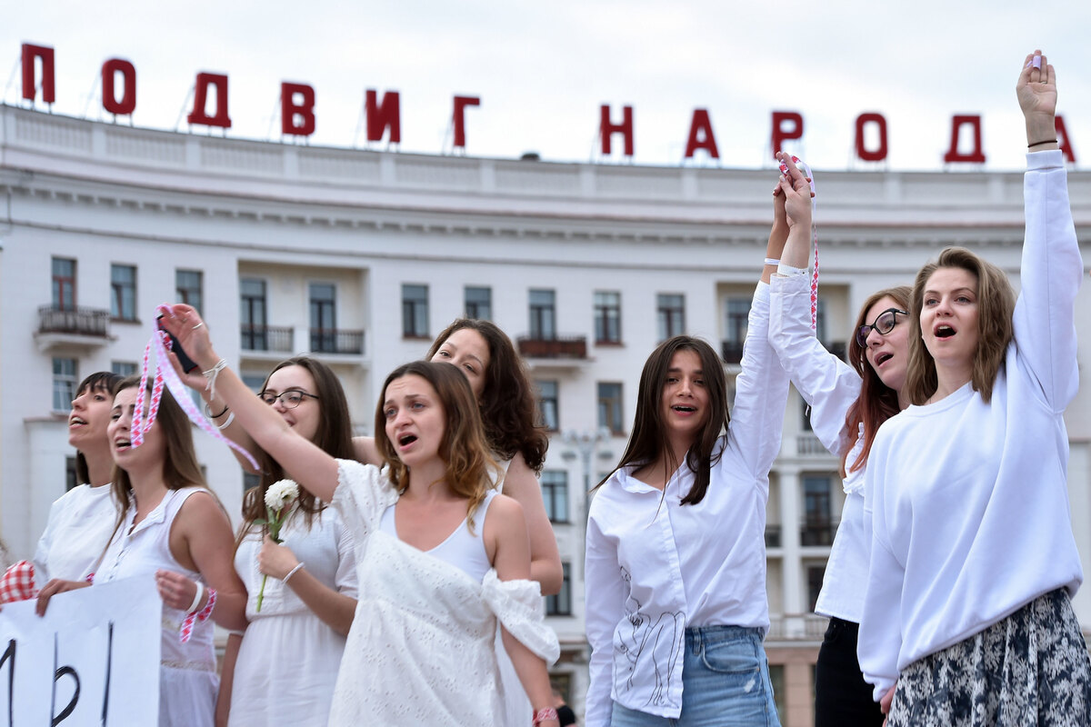 PHOTOS Belarus' Massive And Unprecedented Protests The Picture Show