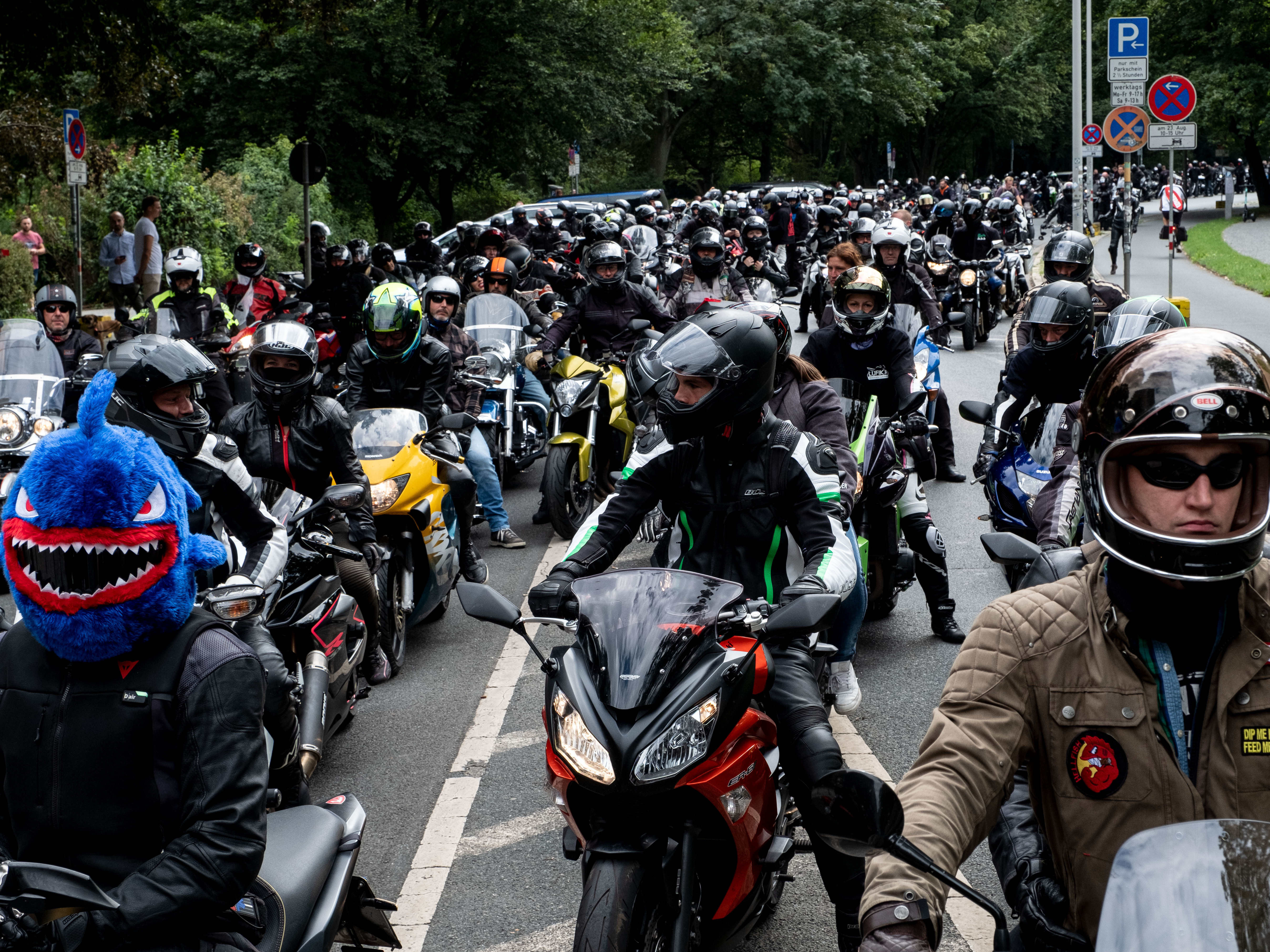 In Quiet-Loving Germany, Motorcyclists Protest A Possible Ban On Loud Sunday Rides
