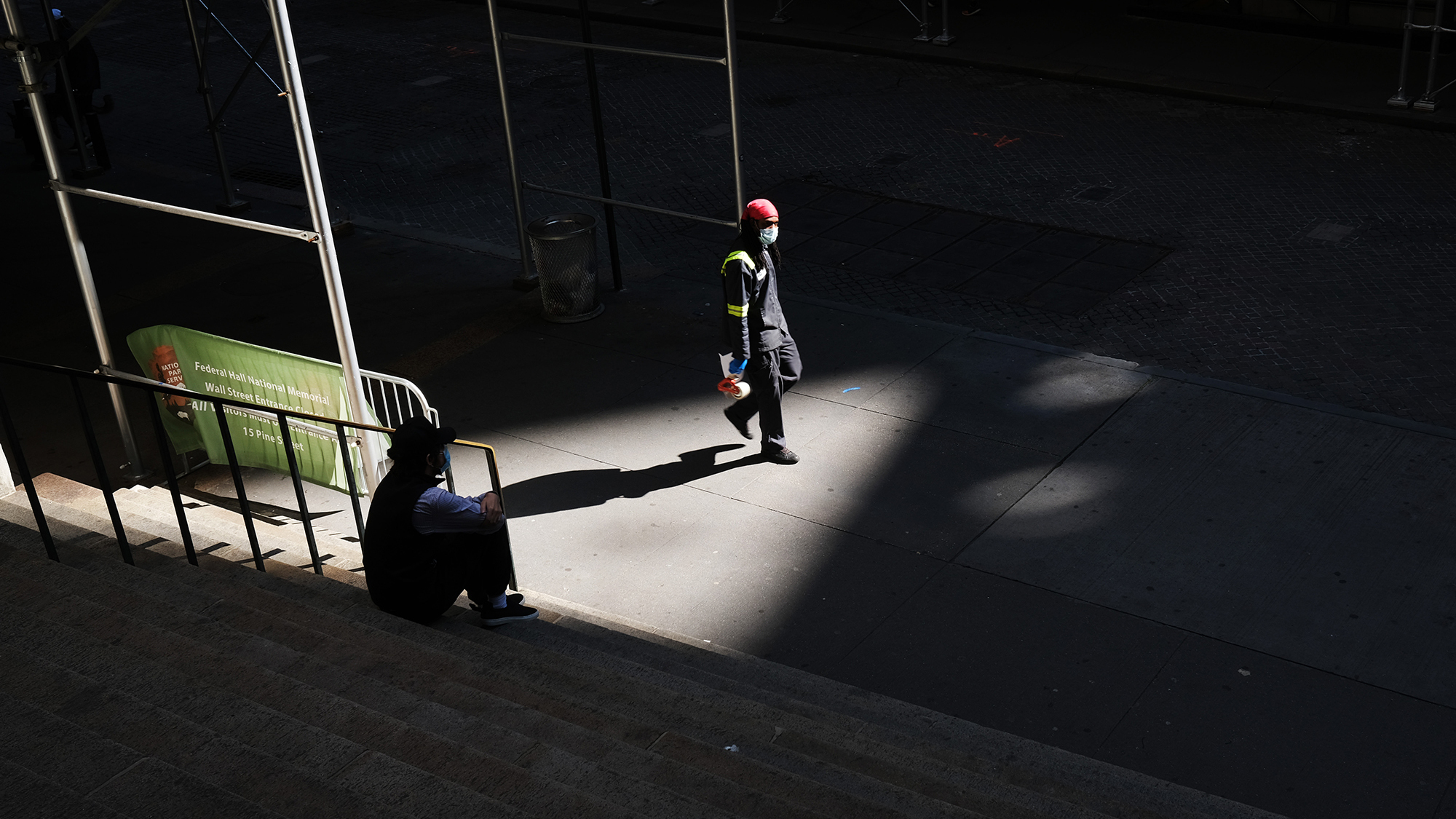 A walk through the streets of New York during the pandemic echoes the loneliness and isolation many Americans are feeling in their battle against a virus that has brought multiple traumas — with no end in sight.