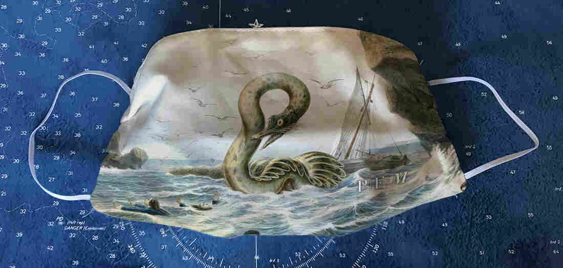 Mask of The Great Sea Serpent by Yves at the Peabody Essex Museum