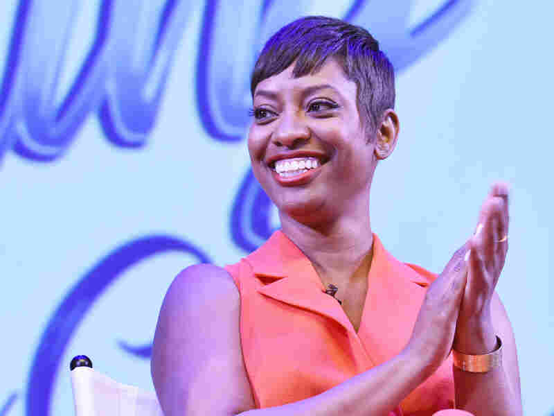 Kellee Edwards speaks at NYU Skirball Center on April 29, 2019 in New York City.