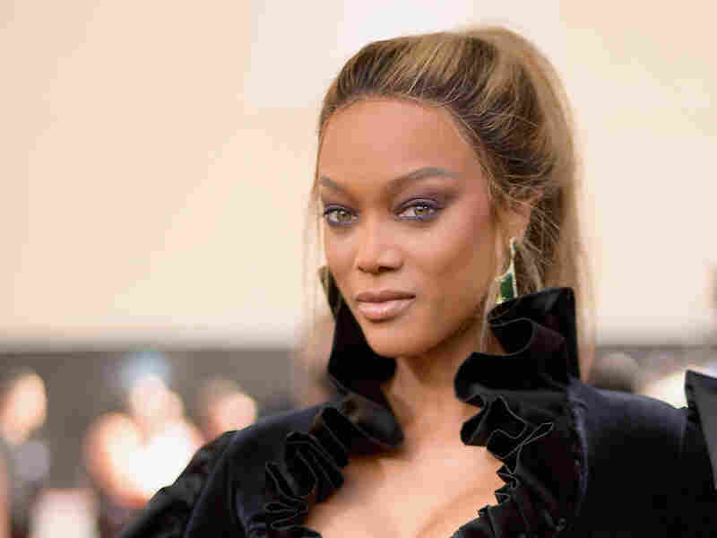 Tyra Banks attends the 2018 Billboard Music Awards on May 20, 2018 in Las Vegas.