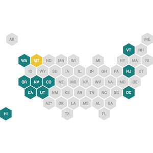 Map: Mail-In Voting Rules By State