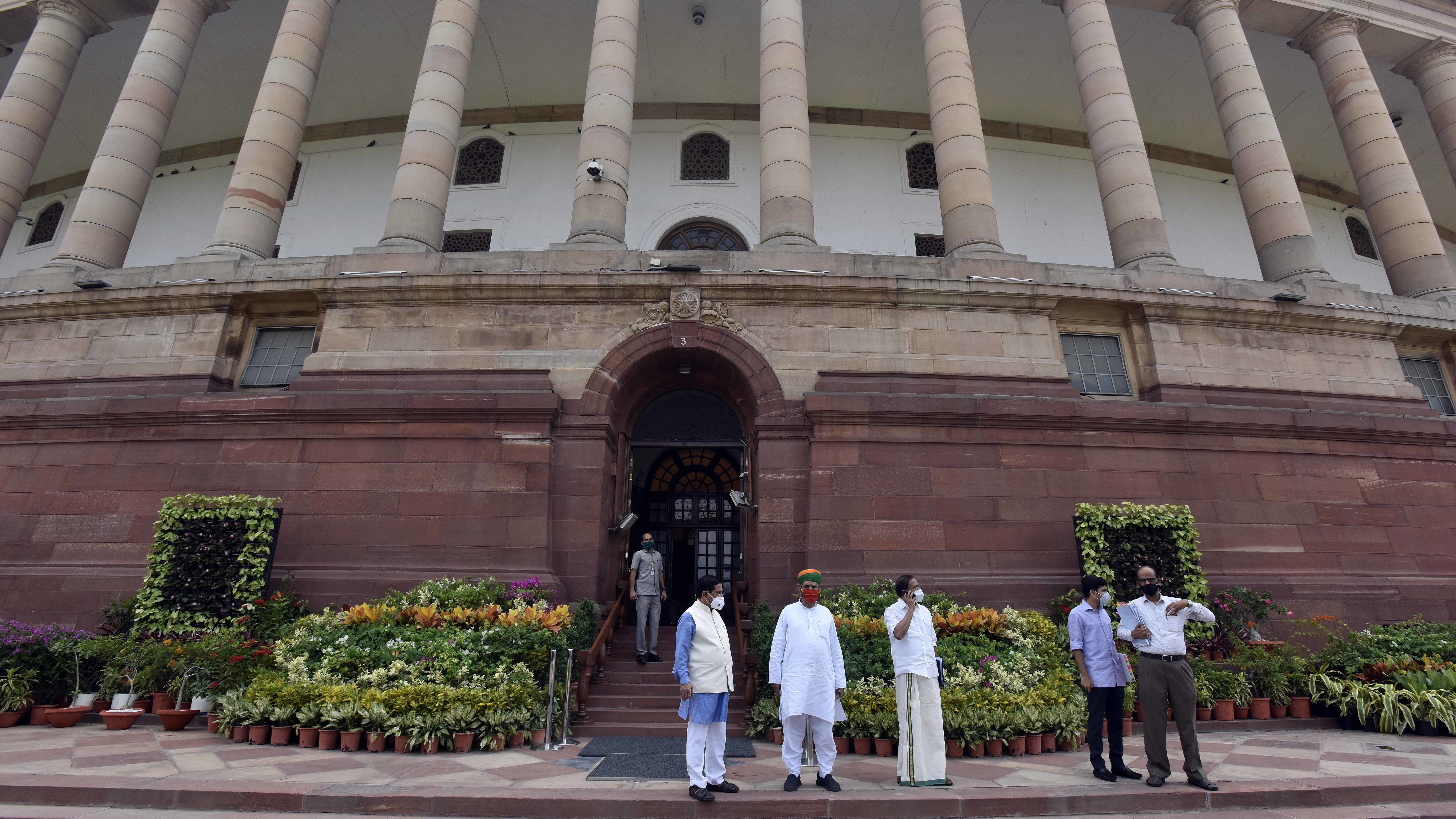 Politicians gathered at India